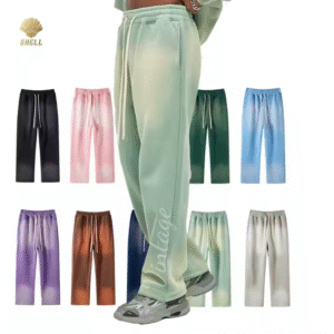 Jogger Loose Men Wide Leg Bottom Thick Cotton Y2K Vintage Sweatpants