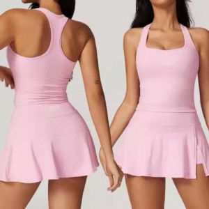 Tennis Skirts 2 Pieces Tennis Wear Yoga Sets Sportswear Workout Clothing Quick Drying Gym Fitness Sets for Women