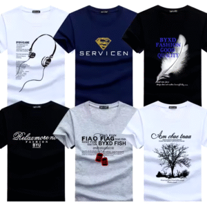 Hot Selling Men's Hip-hop T-shirts of Good Quality Used Loose Men's Short-sleeved T-shirts Factory Wholesale