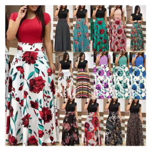 Ladies Long Patchwork Elegant Party Floral Maxi Ladies Plus Size Women's A-line Casual Dresses for Woman