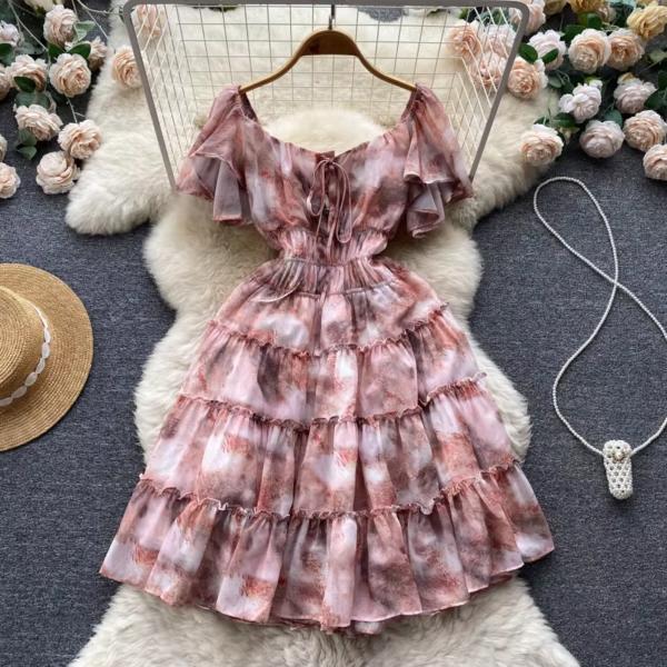 High Waist Mini Dress2