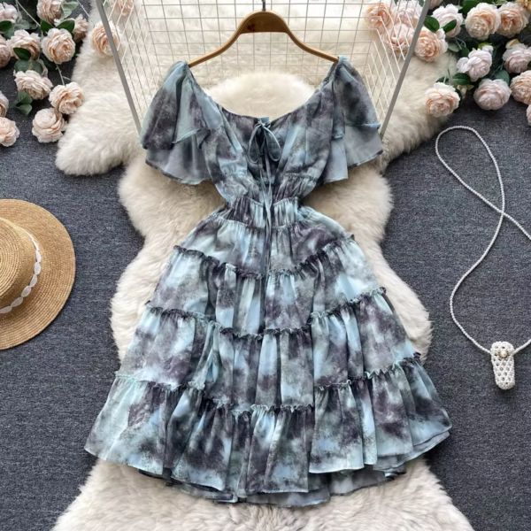 High Waist Mini Dress5