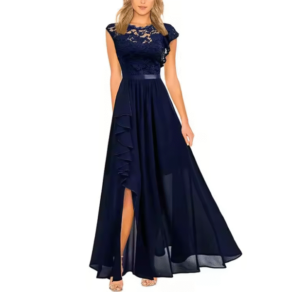 Wholesale Independent Station Europe and the United States Explosive Dress Evening Gown Lace Highwaist Long Skirt - Image 5
