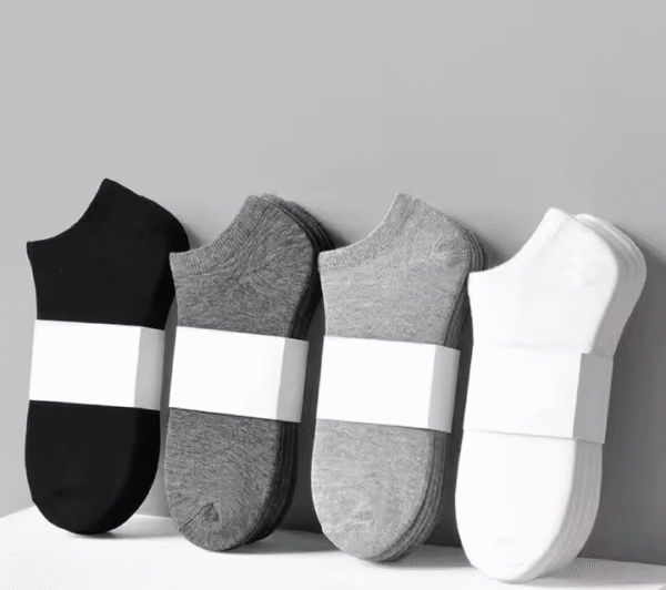 Socks Men Pol Cotton Women Unisex Plain Solid Color Black White Summer Custom Socks in Bulk From China Manufacturer