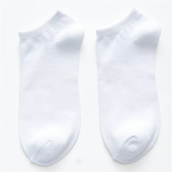 Socks Men Pol Cotton Women Unisex Plain Solid Color Black White Summer Custom Socks in Bulk From China Manufacturer - Image 3